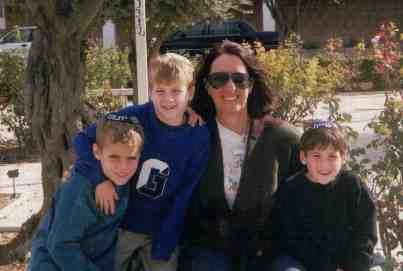 Boys with me, in Jerusalem